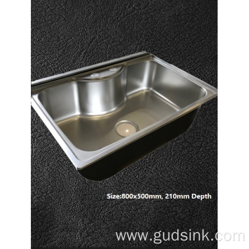 Factory price single bowl kitchen sinks